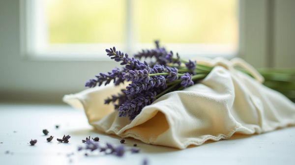 Optez pour un sachet de lavande original pour votre décoration intérieure
