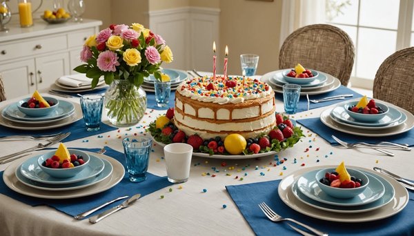 Idées déco table anniversaire pour une fête inoubliable